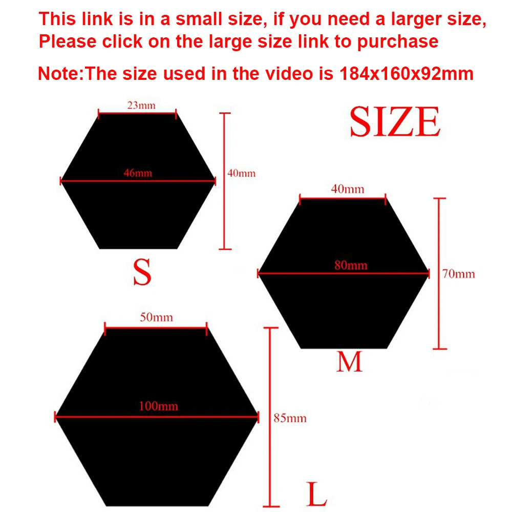 Hexagon 3D Mirror