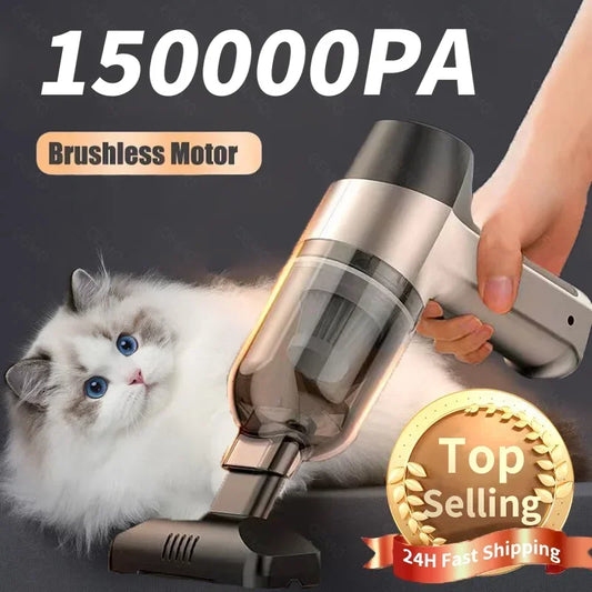 Wireless Mini Car Vacuum Cleaner