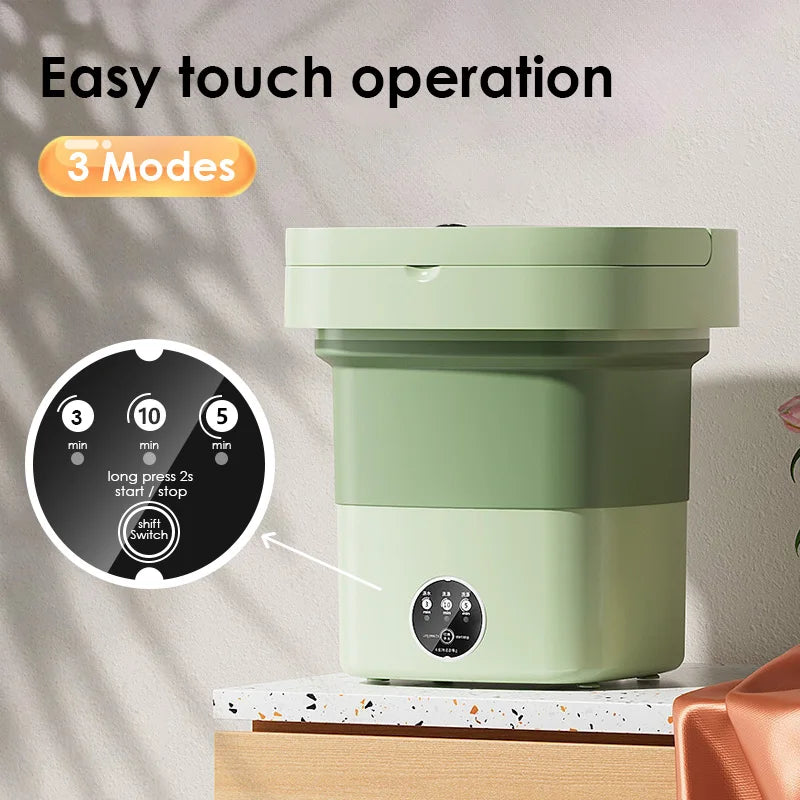 6L/11L Portable Washing Machine (Foldable)